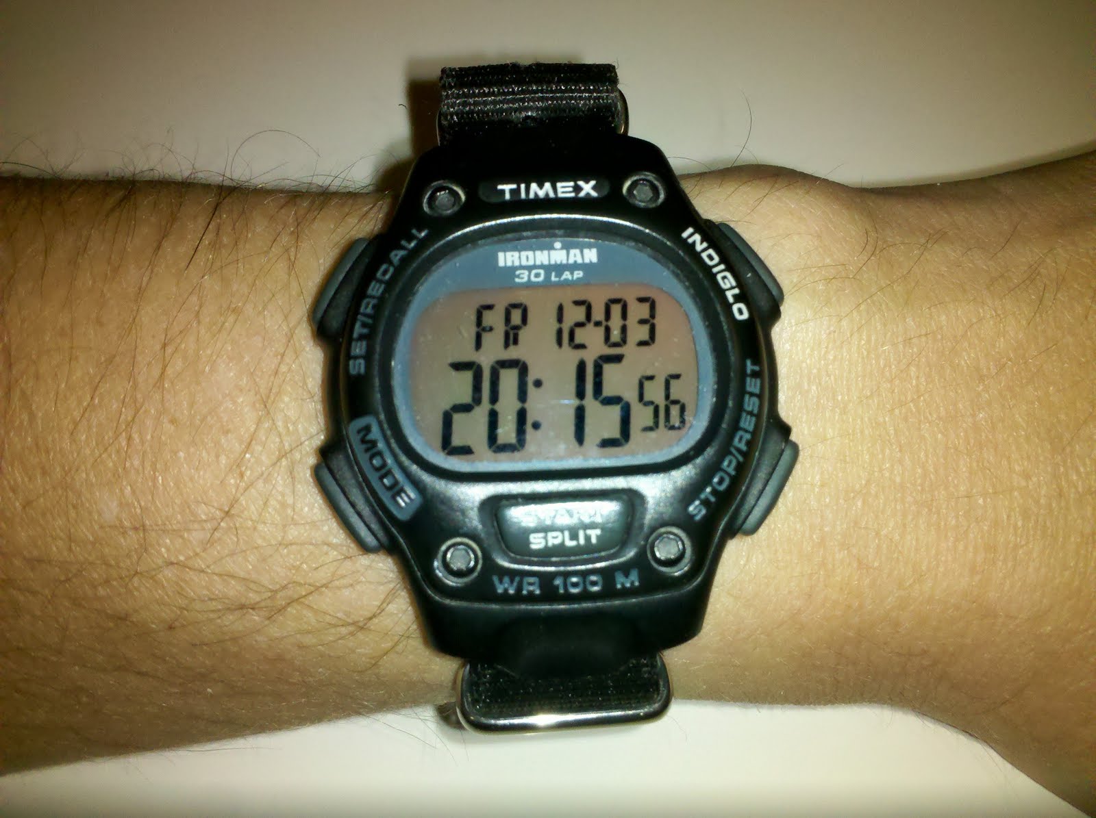 My Watch of the Day: Dec 3, 2010 Digital Watch Week Watch #5 Timex IRONMAN T53331