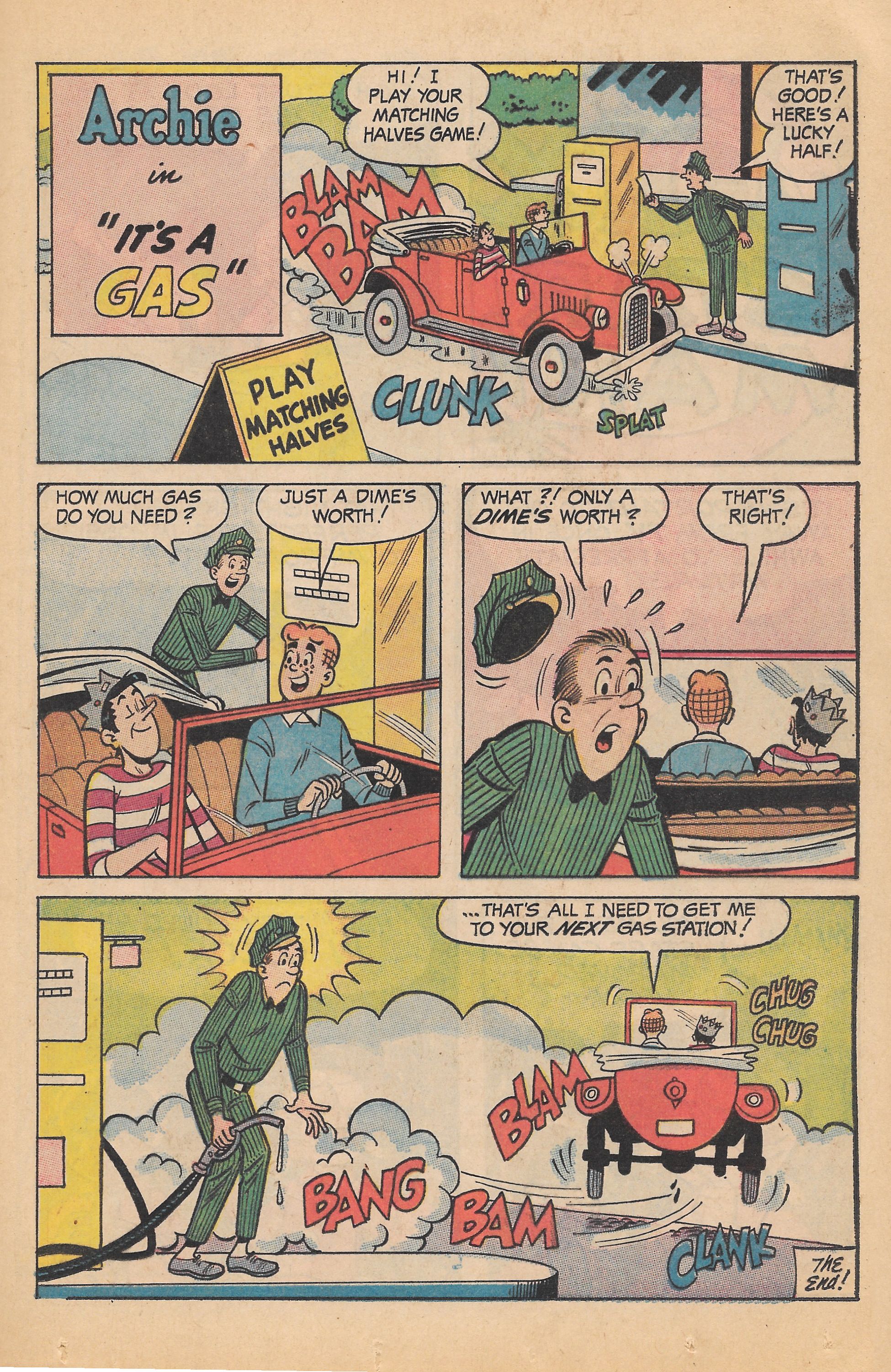 Read online Archie's TV Laugh-Out comic -  Issue #7 - 41