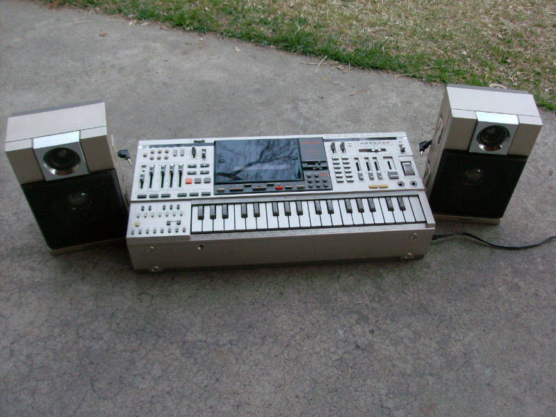 MATRIXSYNTH Rare 1984 Casio KX101 boombox keyboard