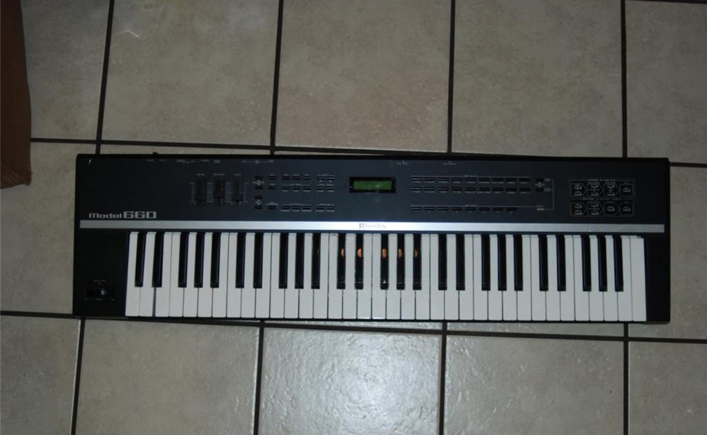 MATRIXSYNTH Roland Rhodes Model 660 Music Keyboard Synthesizer