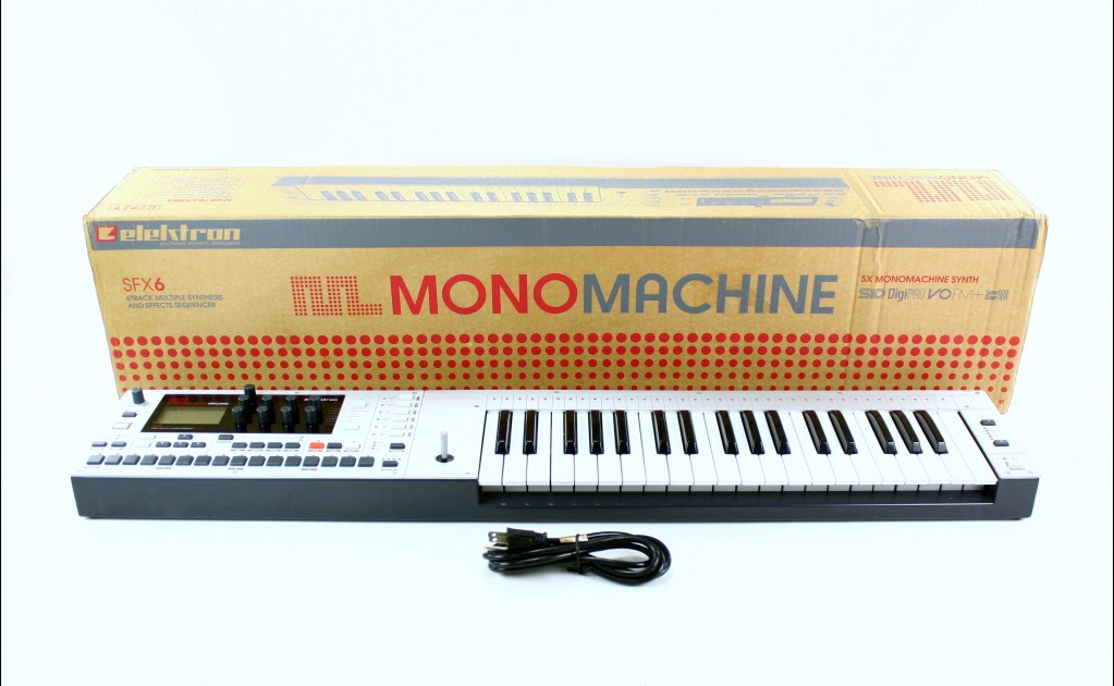 MATRIXSYNTH Elektron Monomachine SFX6 Synthesizer Keyboard