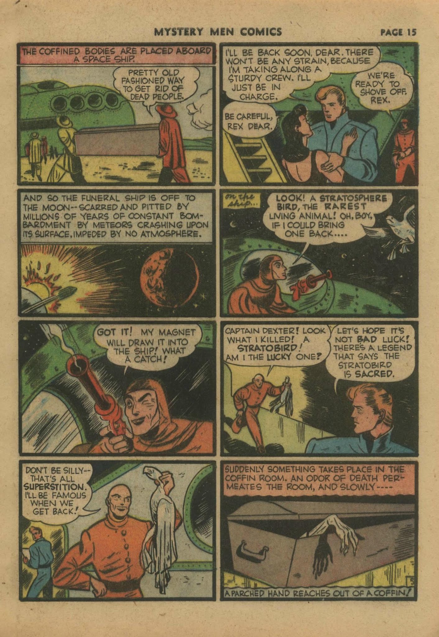 Read online Mystery Men Comics comic -  Issue #21 - 17