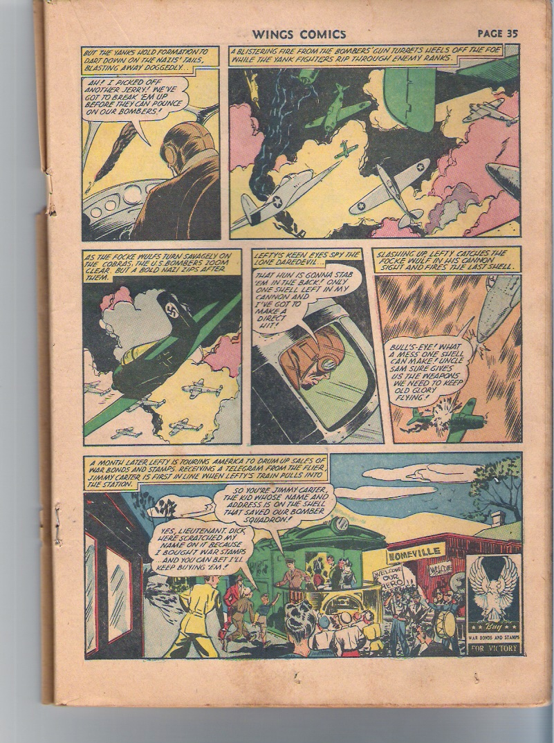 Read online Wings Comics comic -  Issue #27 - 37