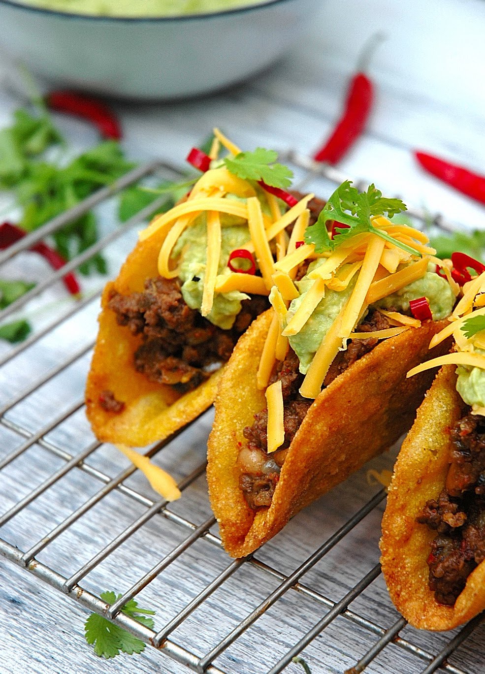 Beef Tacos - I think I'm beginning to like Mexican Food!