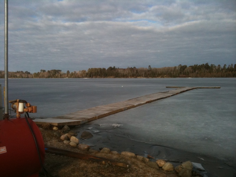 Aspen Resort Blog Pelican Lake Ice Out
