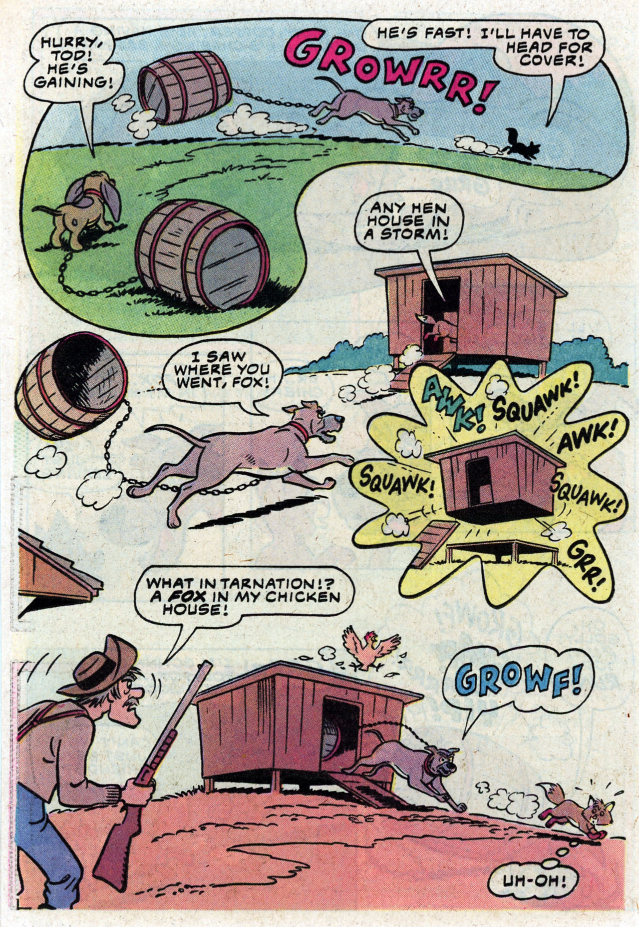 Read online Walt Disney Productions' The Fox and the Hound comic -  Issue #1 - 20