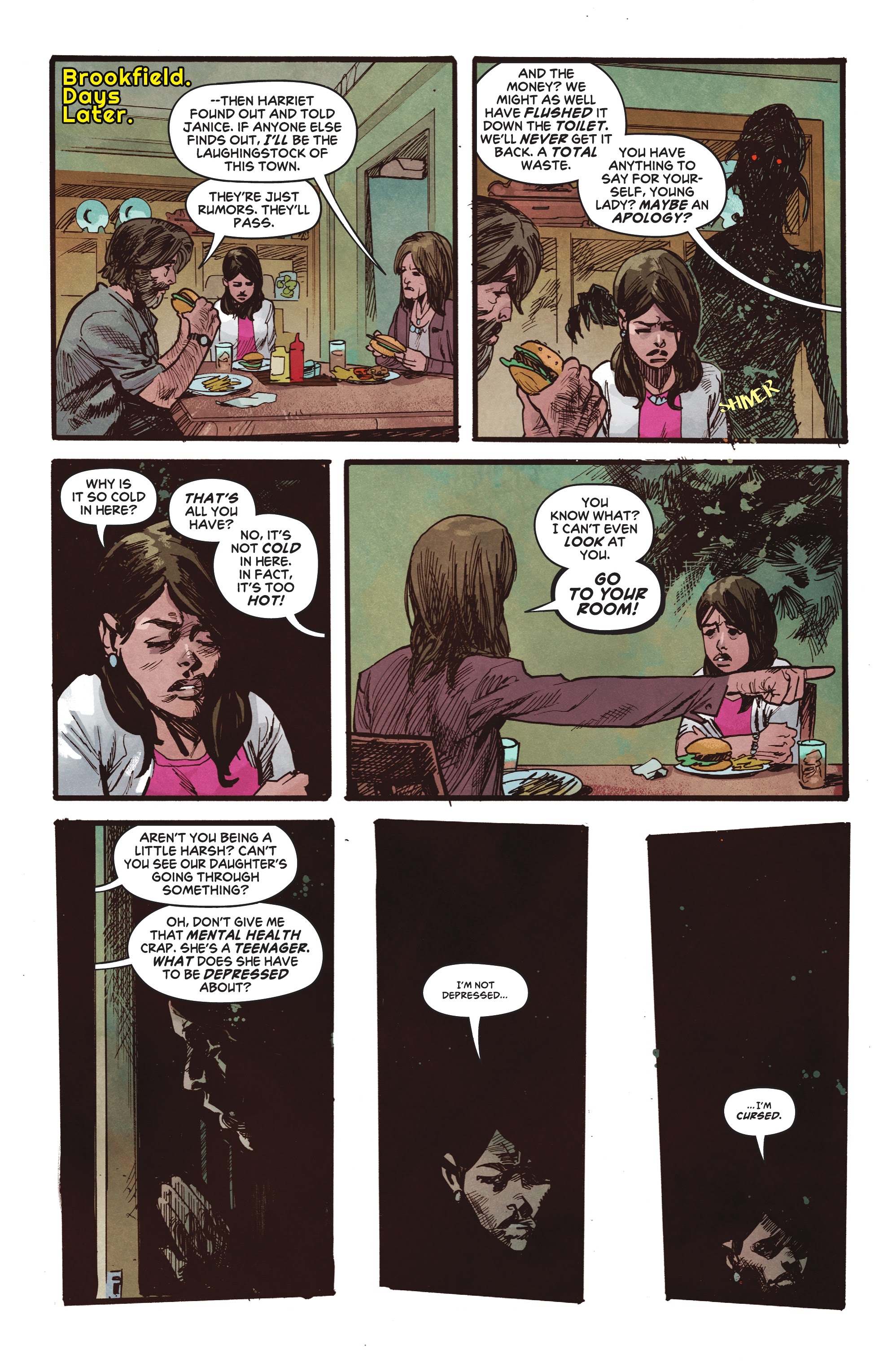 Read online DC Horror Presents: The Conjuring: The Lover comic -  Issue #4 - 7