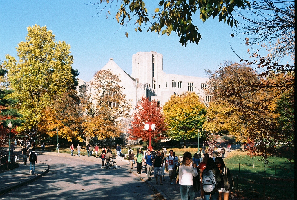 Outdoor Indiana Indiana University’s Colorful Campus