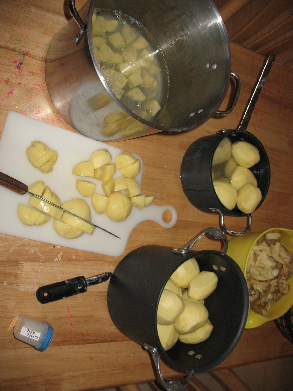 A Life Roasted Garlic Mashed Yucatan Gold Potato