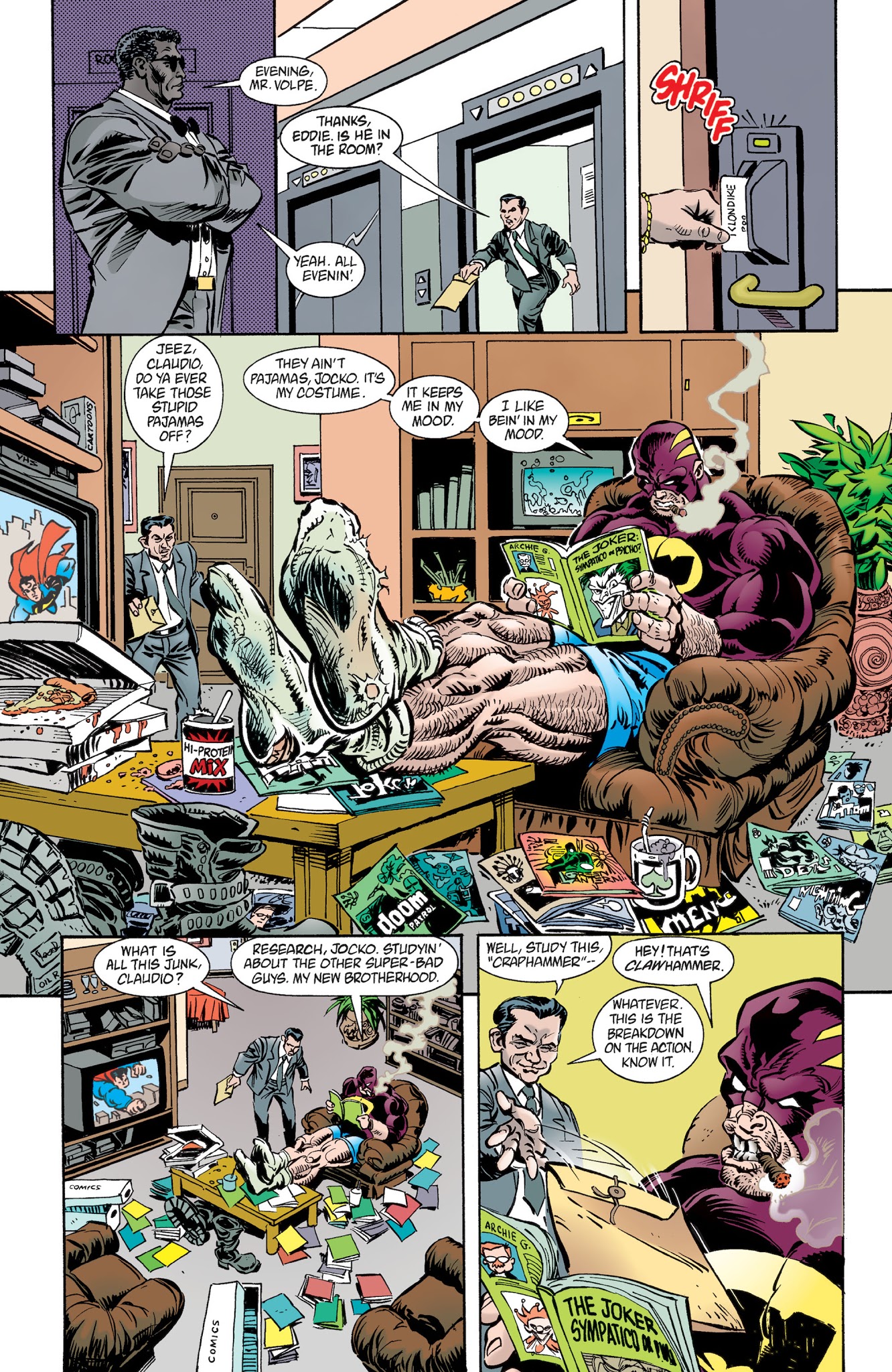 Read online Batman/Wildcat (2017) comic -  Issue # TPB - 93