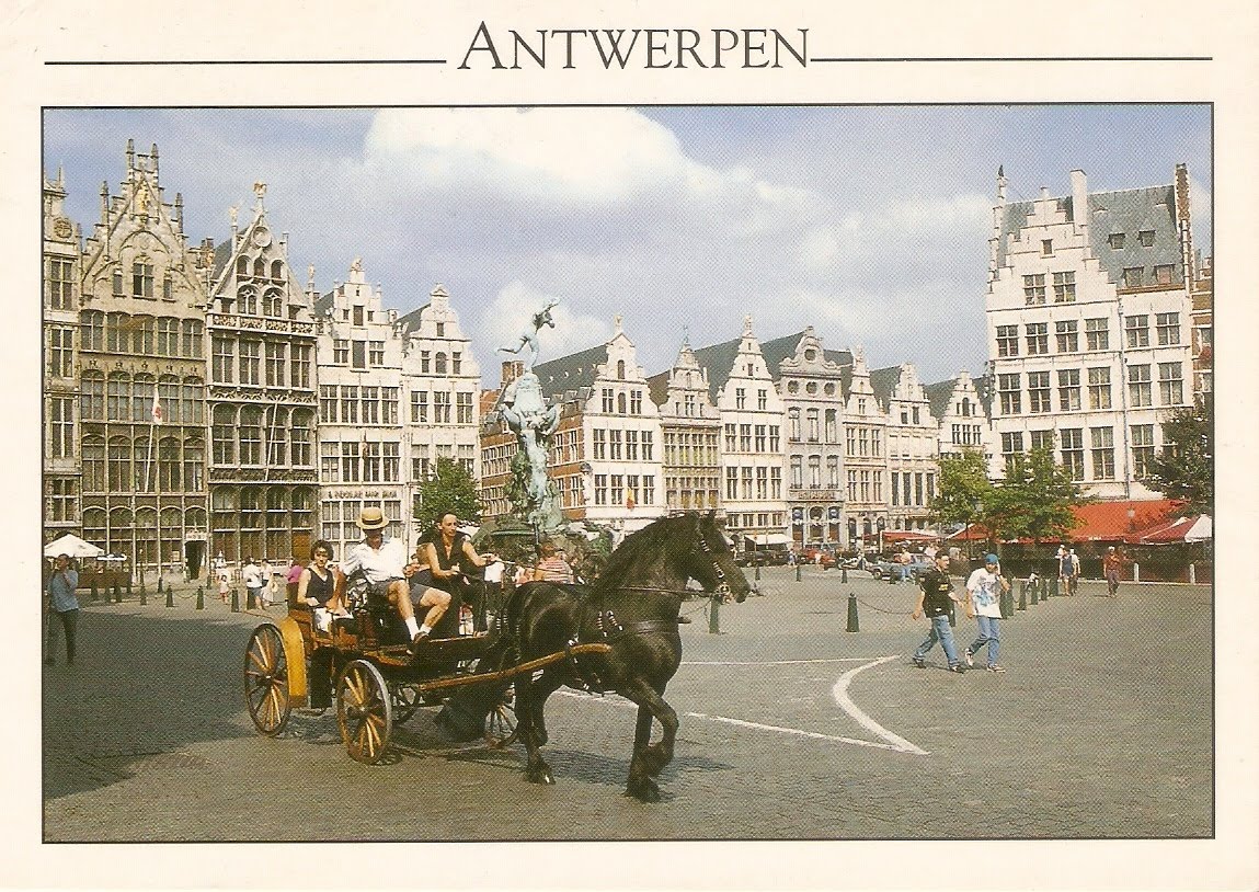 Postcards of UNESCO World Heritage Tentative List Belgium Historic