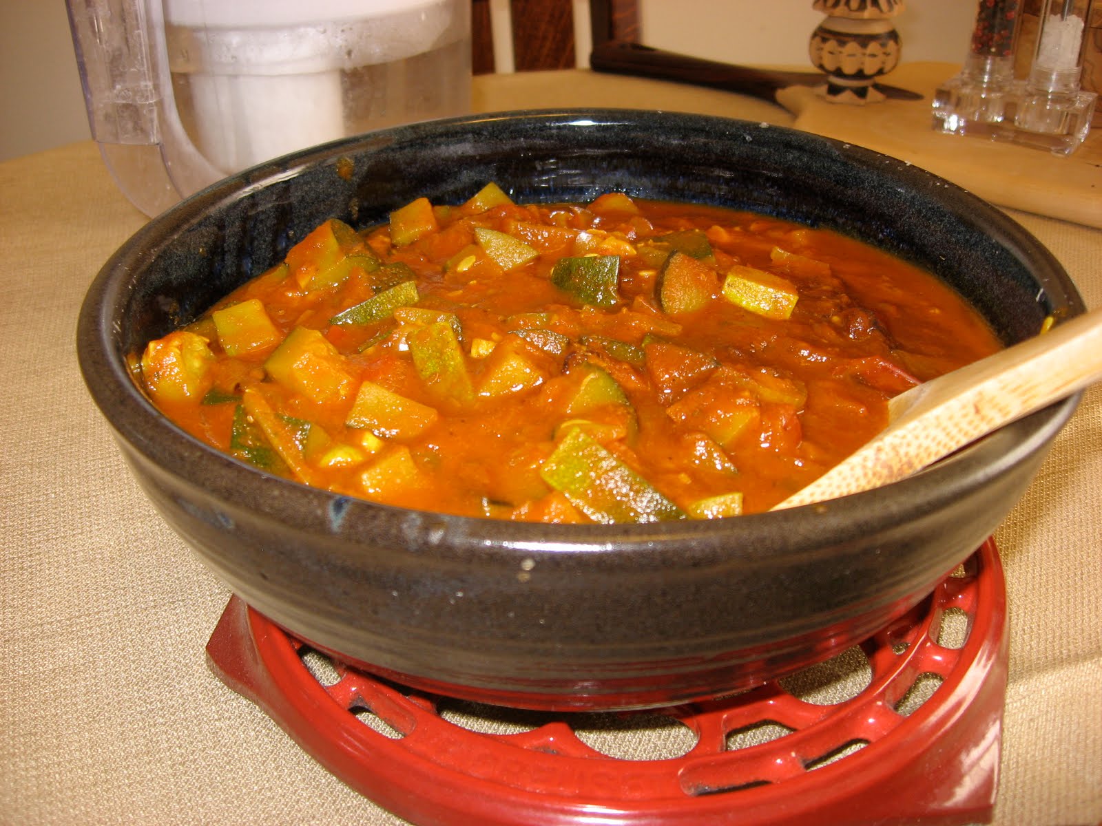 Fabulous and Delicious Zucchini Curry and Basmati Rice