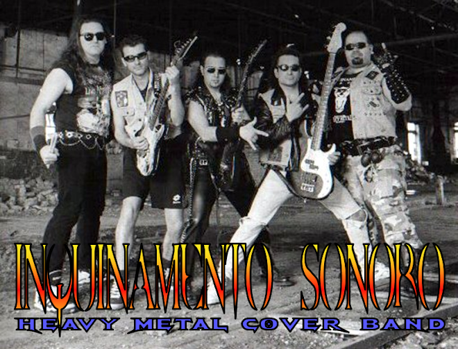 inquinamento sonoro heavy metal cover band