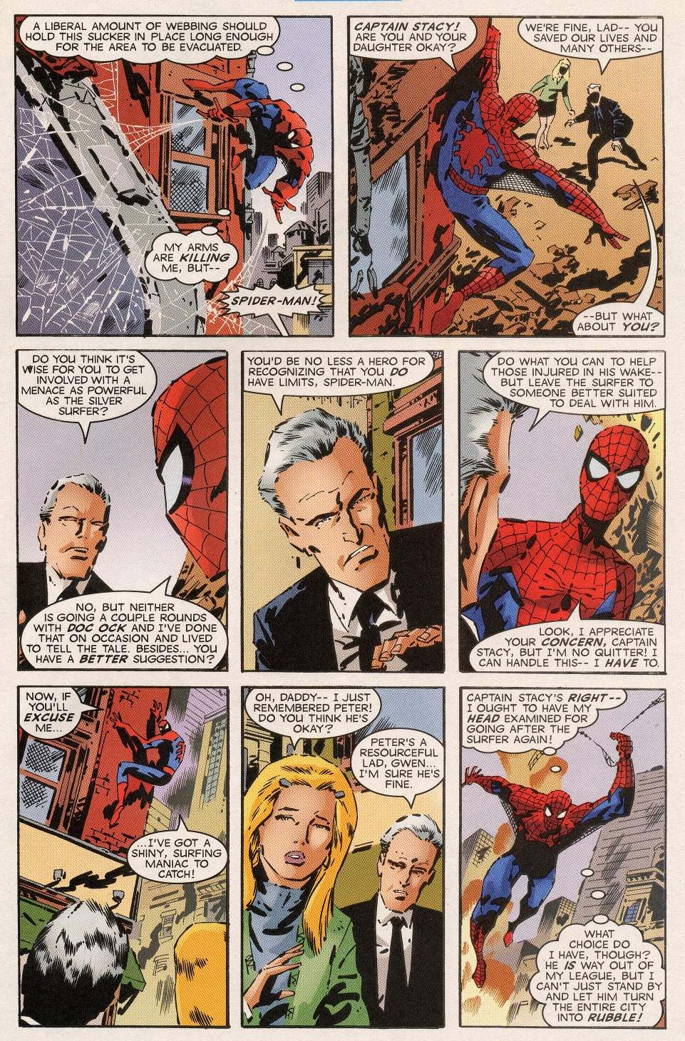 Read online Webspinners: Tales of Spider-Man comic -  Issue #4 - 12