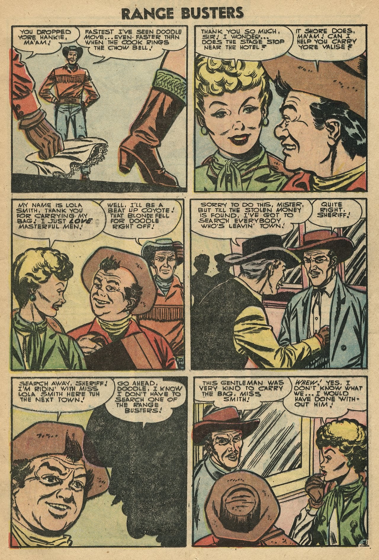 Read online Range Busters comic -  Issue #10 - 13