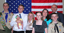Happy with our Eagle Scout and our baby girl!