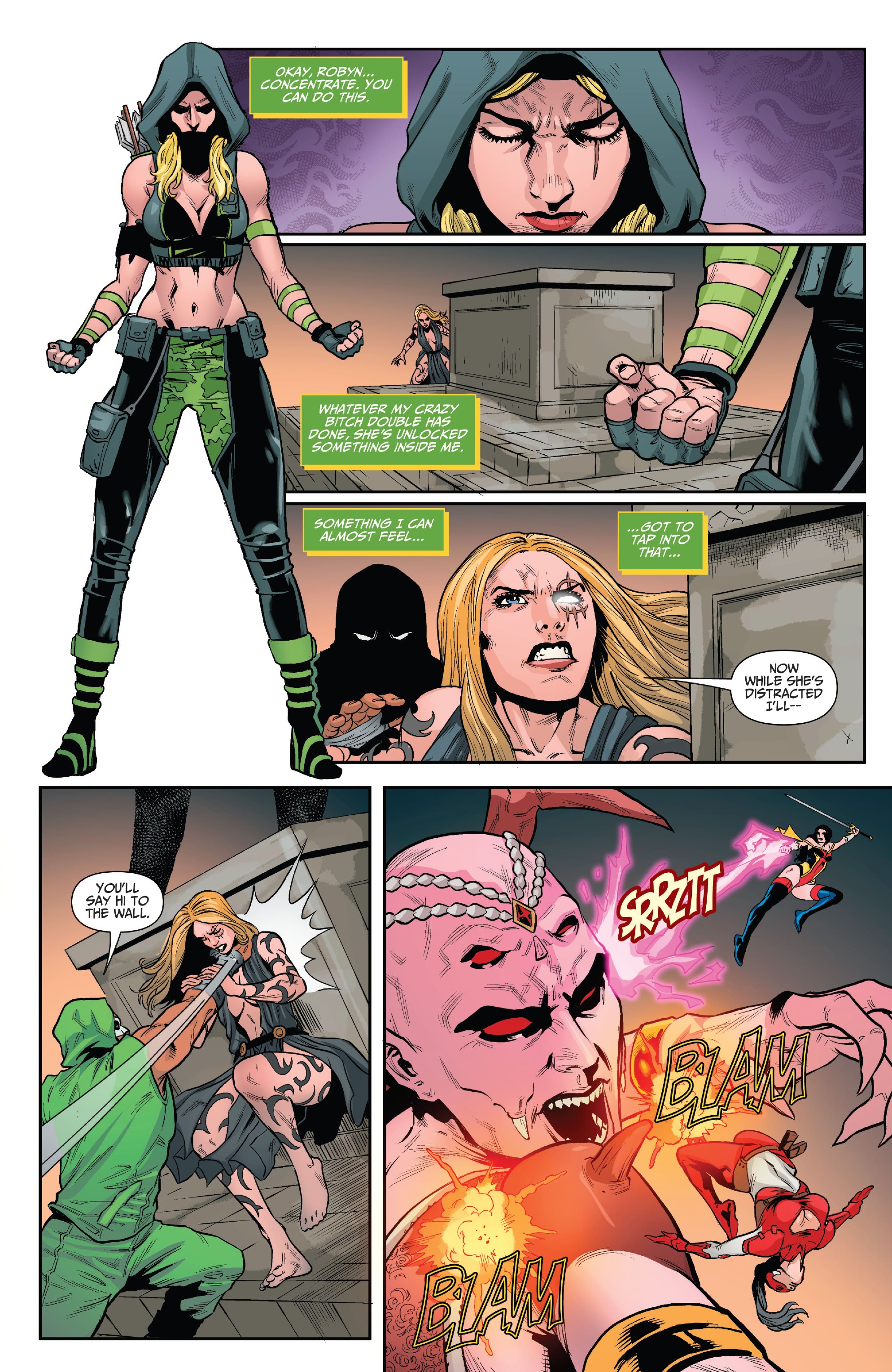 Read online Robyn Hood Annual: The Swarm comic -  Issue # Full - 61