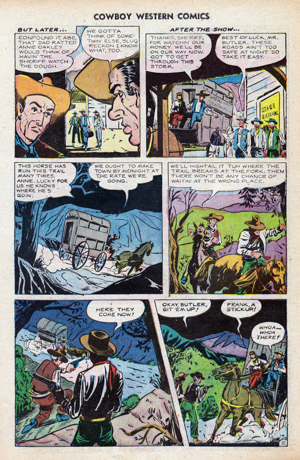 Read online Cowboy Western Comics (1948) comic -  Issue #24 - 10