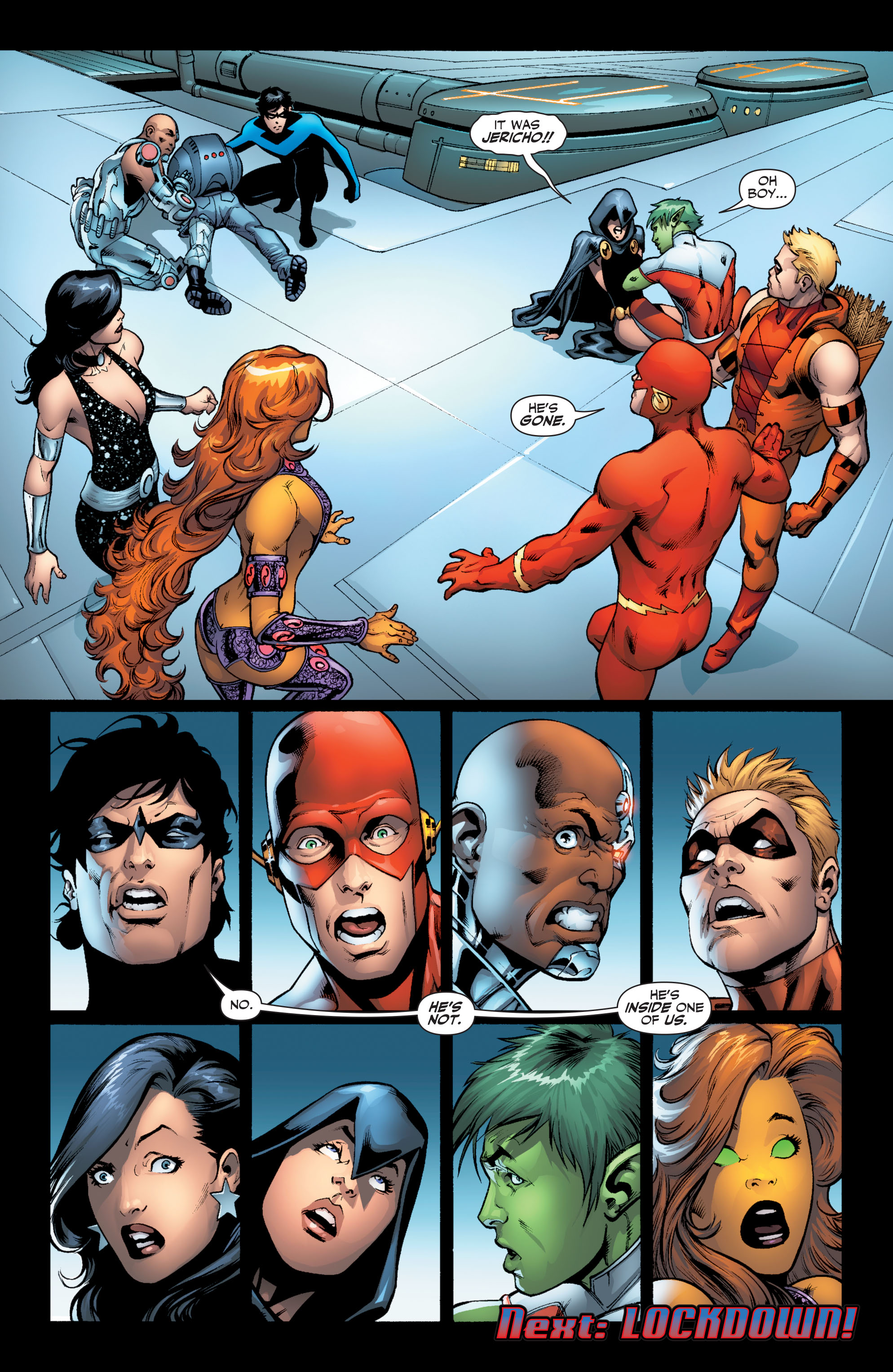 Read online Titans (2008) comic -  Issue #7 - 22