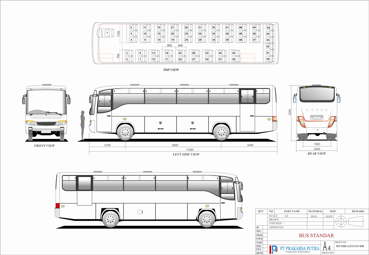 DEALER TRUCK MITSUBISHI: Spec.Karoseri Big Bus