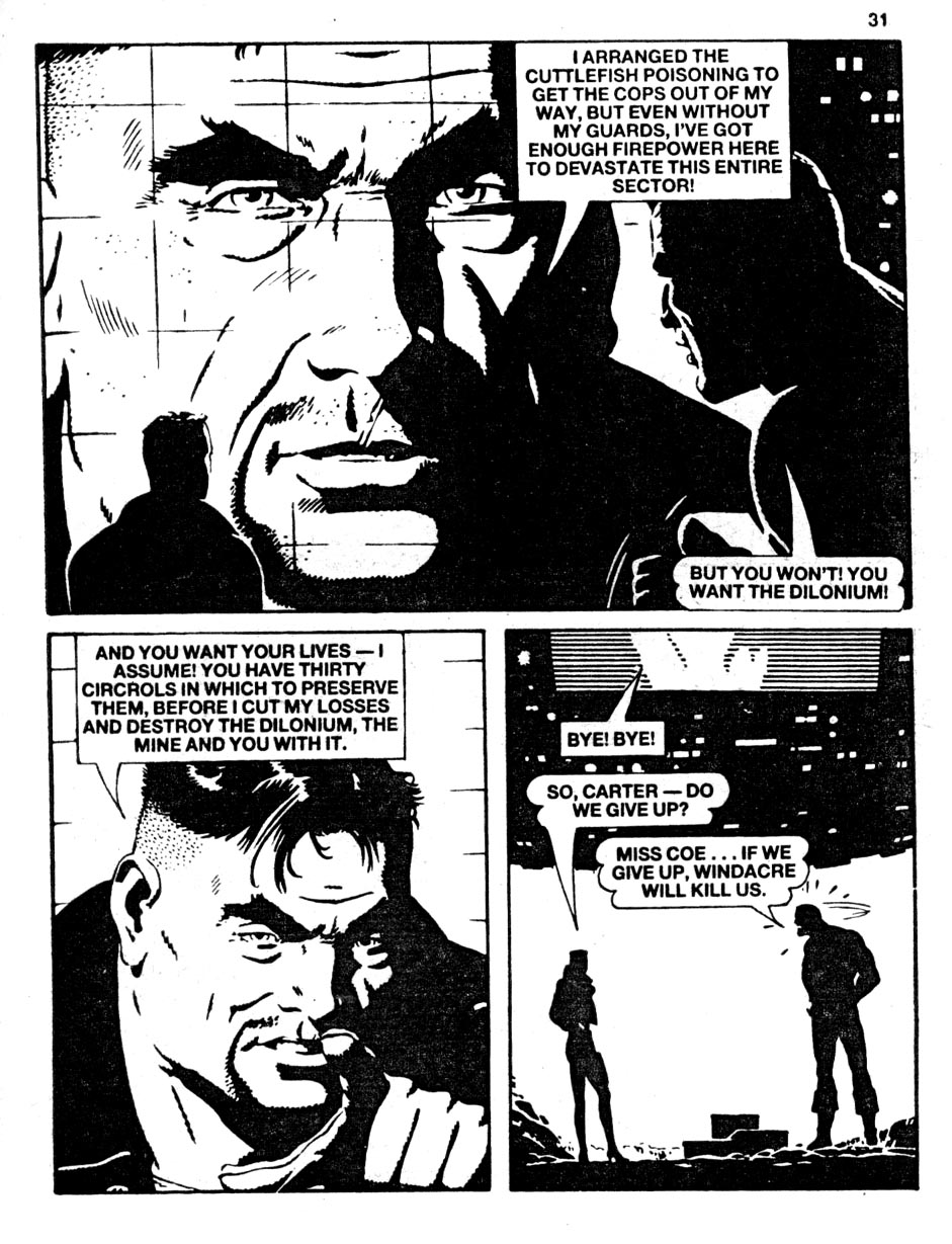 Read online Starblazer comic -  Issue #237 - 31