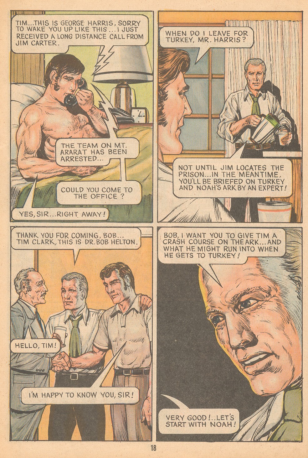 Read online The Crusaders (1974) comic -  Issue #7 - 20