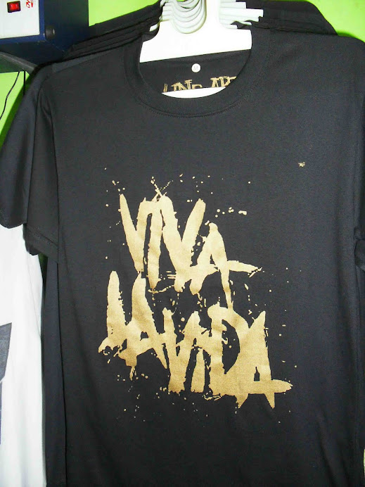 T-shirt Coldplay Viva Lavida