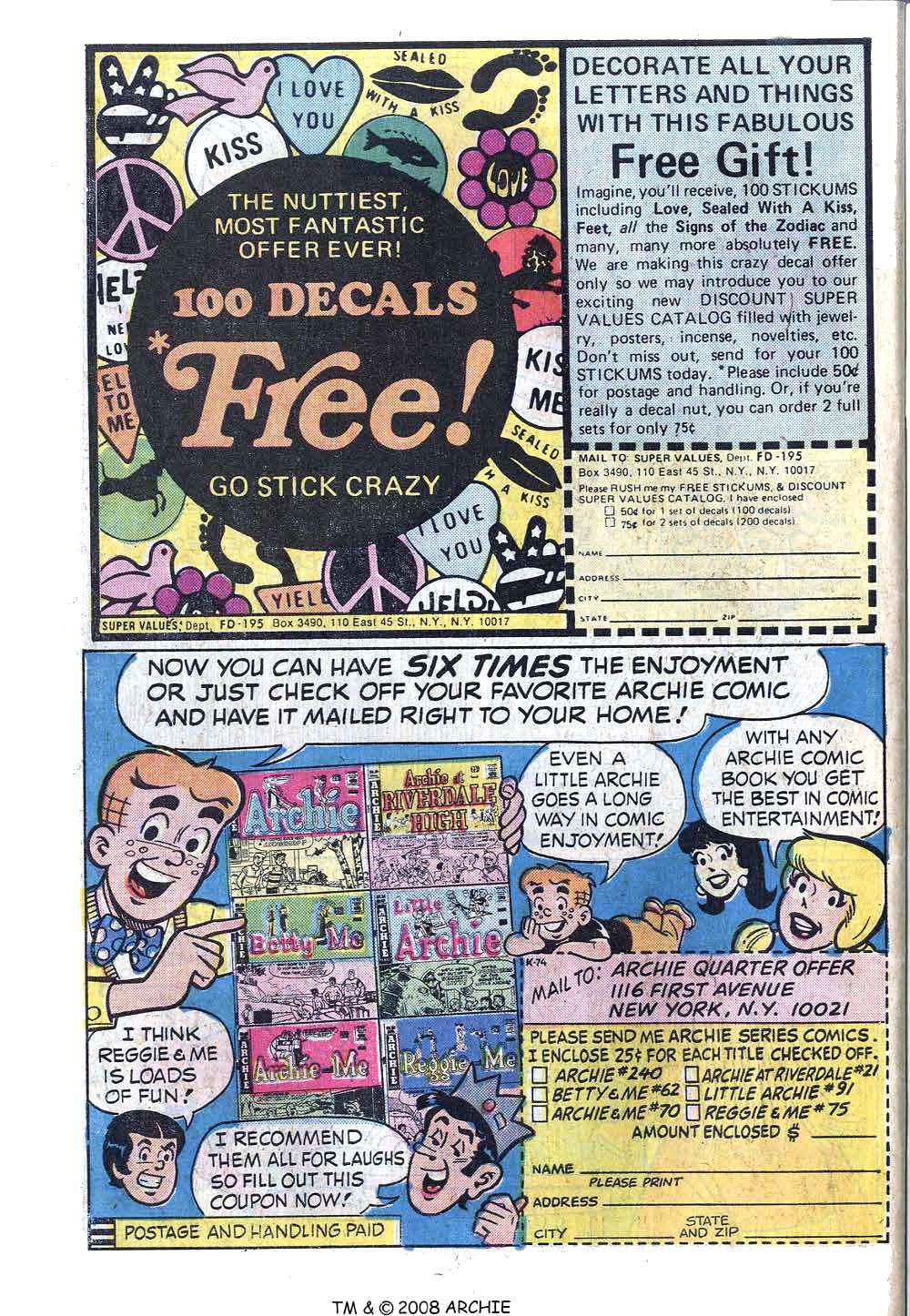 Read online Jughead (1965) comic -  Issue #234 - 34