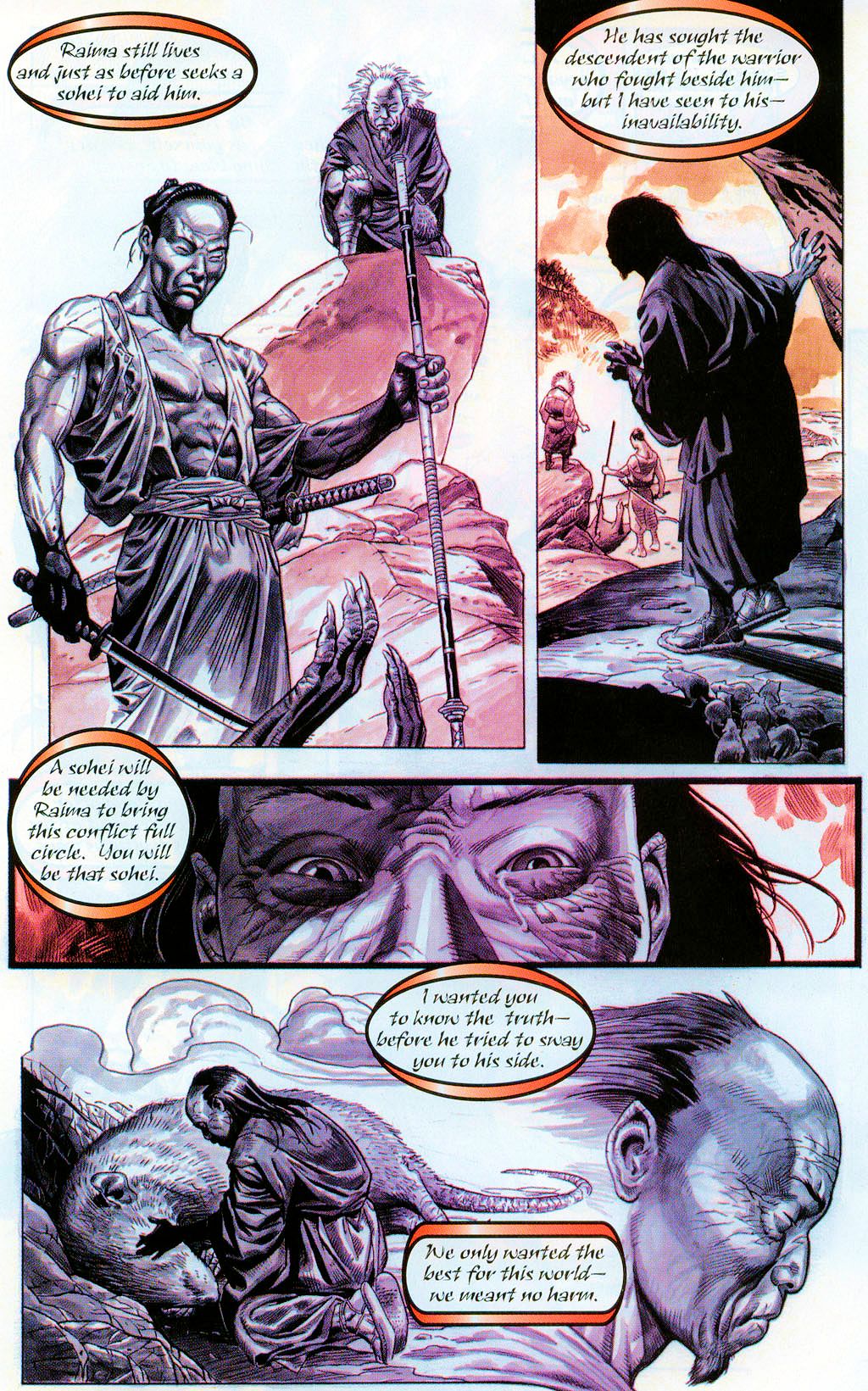 Read online Shi: Black, White & Red comic -  Issue #1 - 14