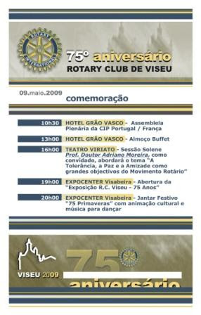 ROTARY CLUB VISEU - 75 ANOS