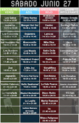 Rock En Las Americas Cartel Vive Latino 2009