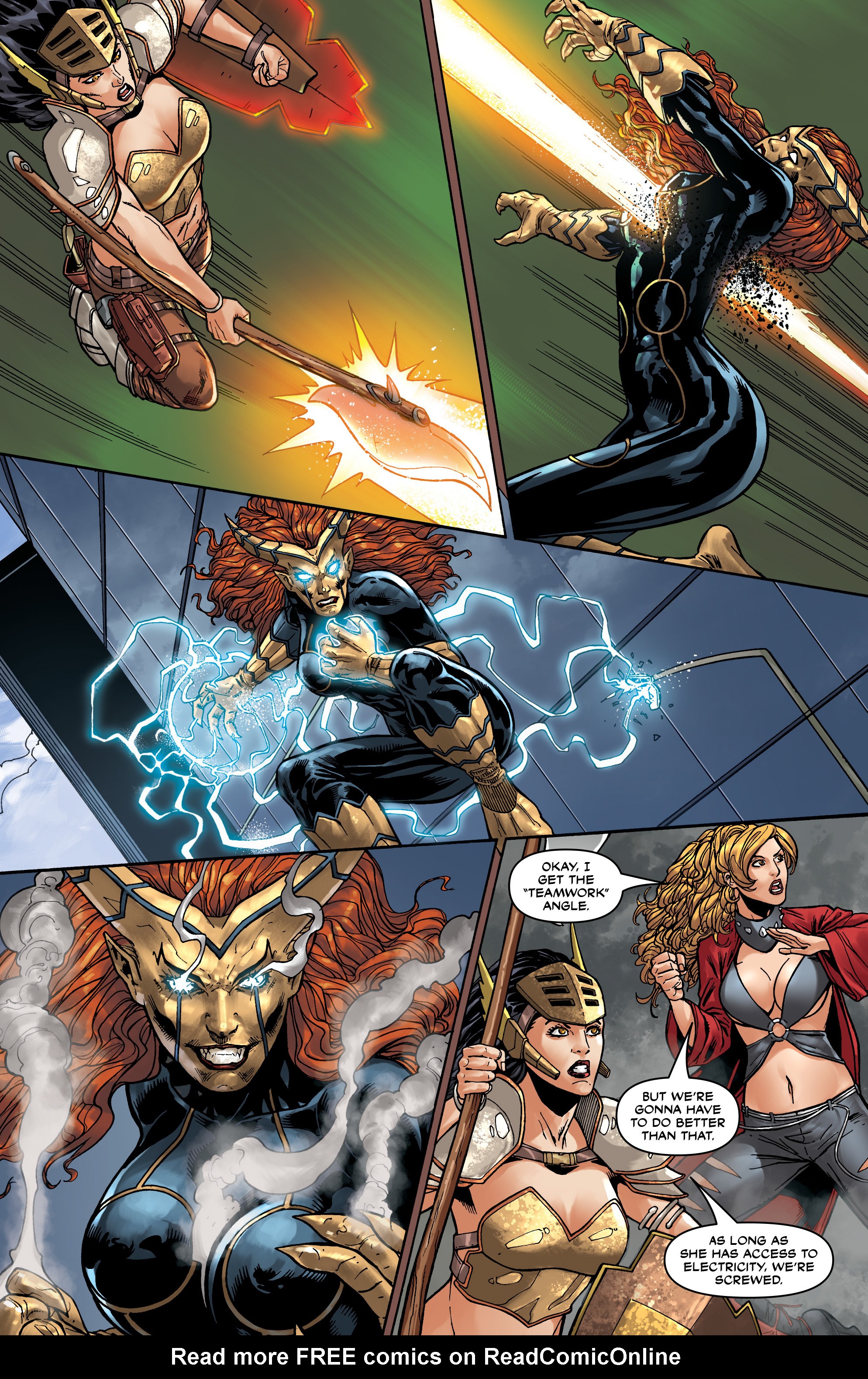 Read online War Goddess comic -  Issue #12 - 5