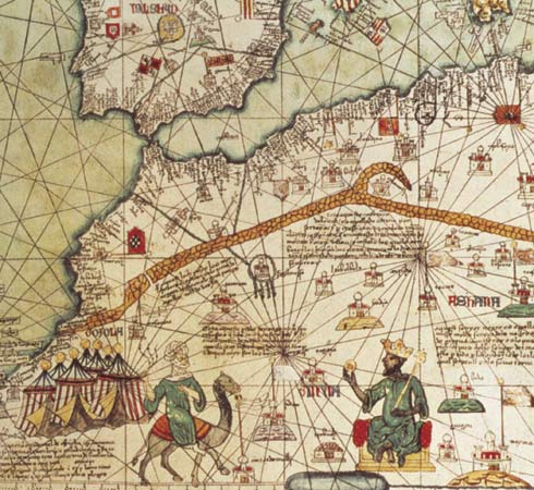 Illustrated Map of Mali