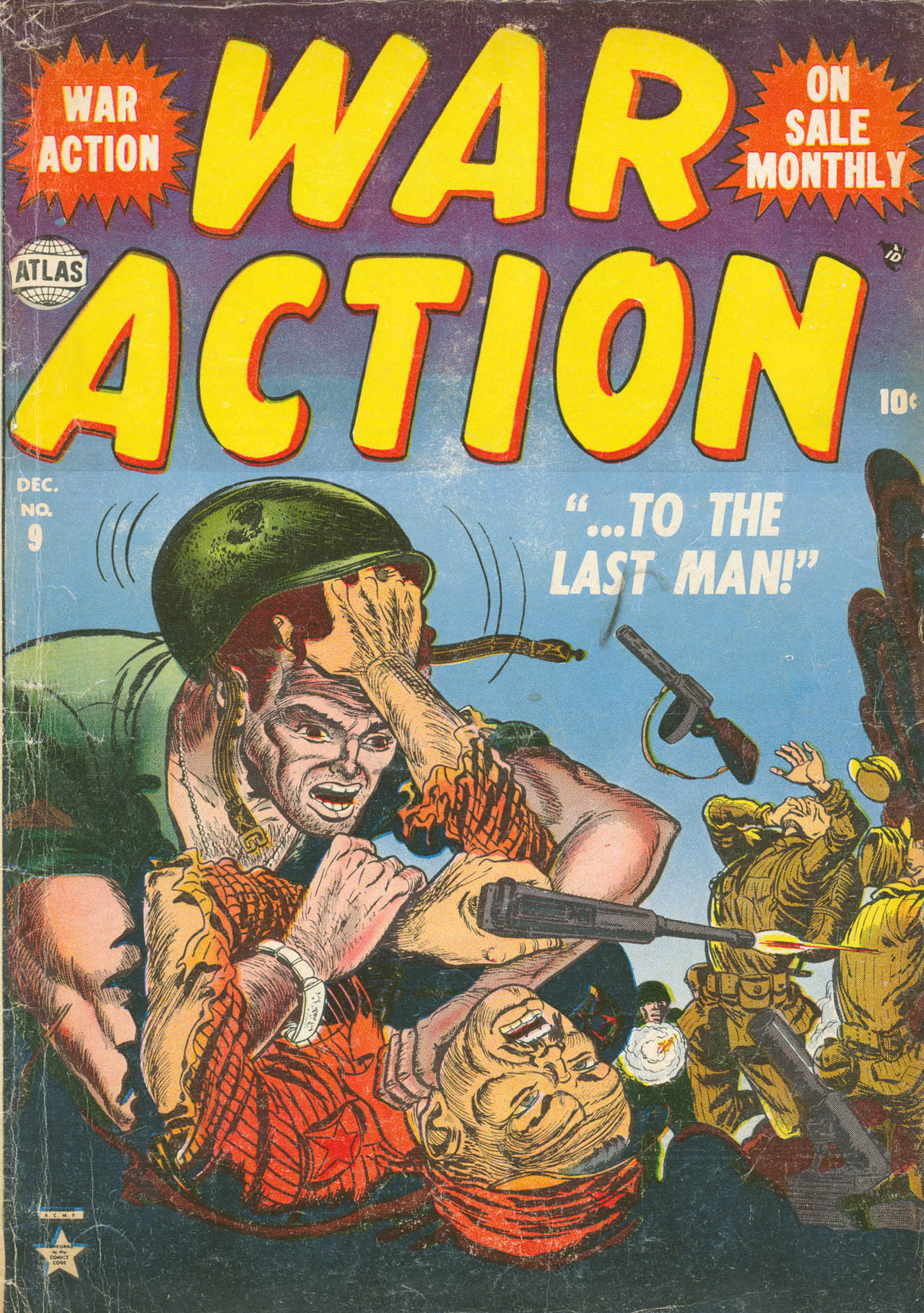Read online War Action comic -  Issue #9 - 1