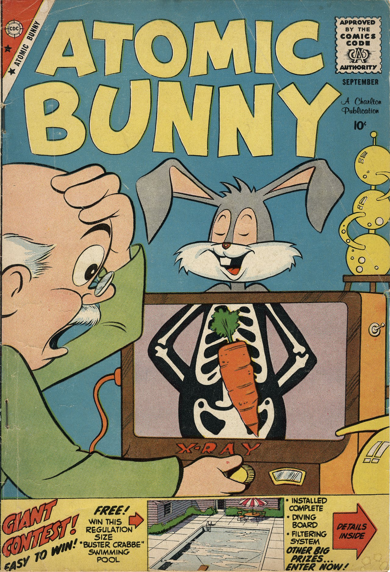 Read online Atomic Bunny comic -  Issue #18 - 1