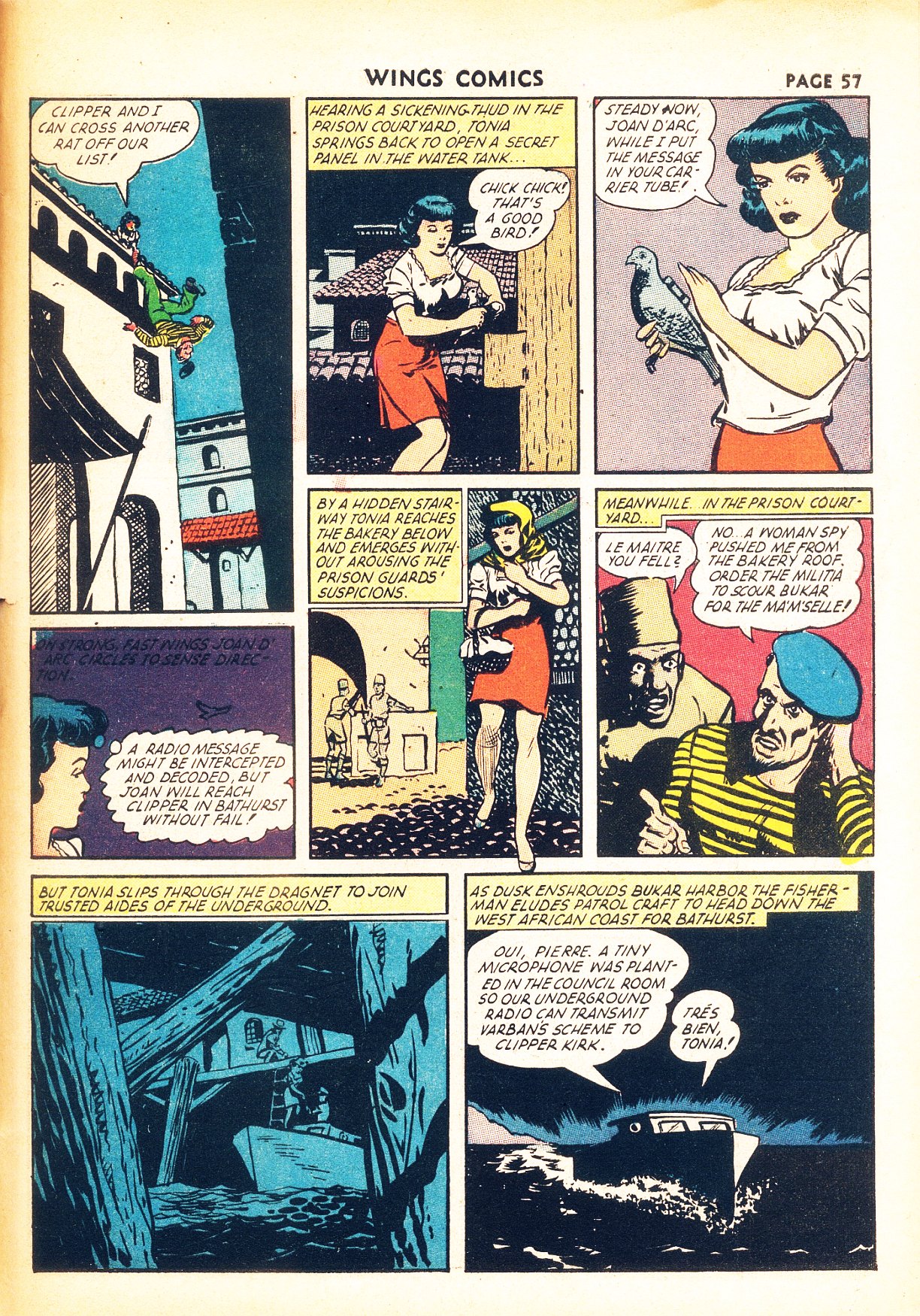 Read online Wings Comics comic -  Issue #31 - 58