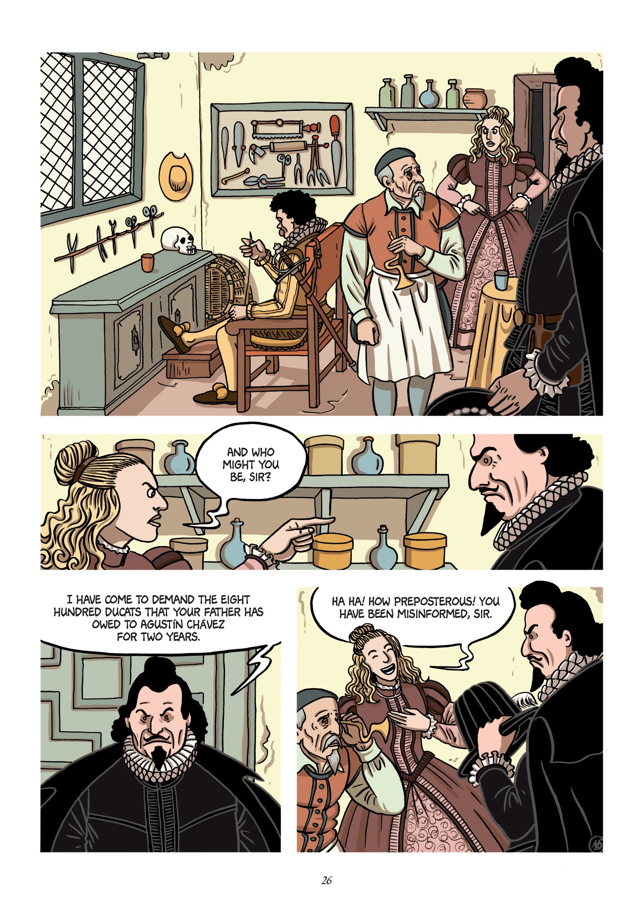 Read online Cervantes comic -  Issue # TPB 1 - 25