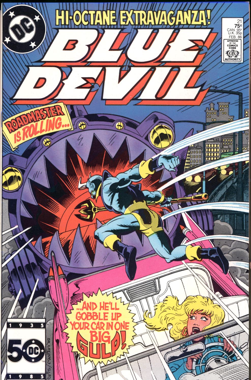 Read online Blue Devil comic -  Issue #21 - 1
