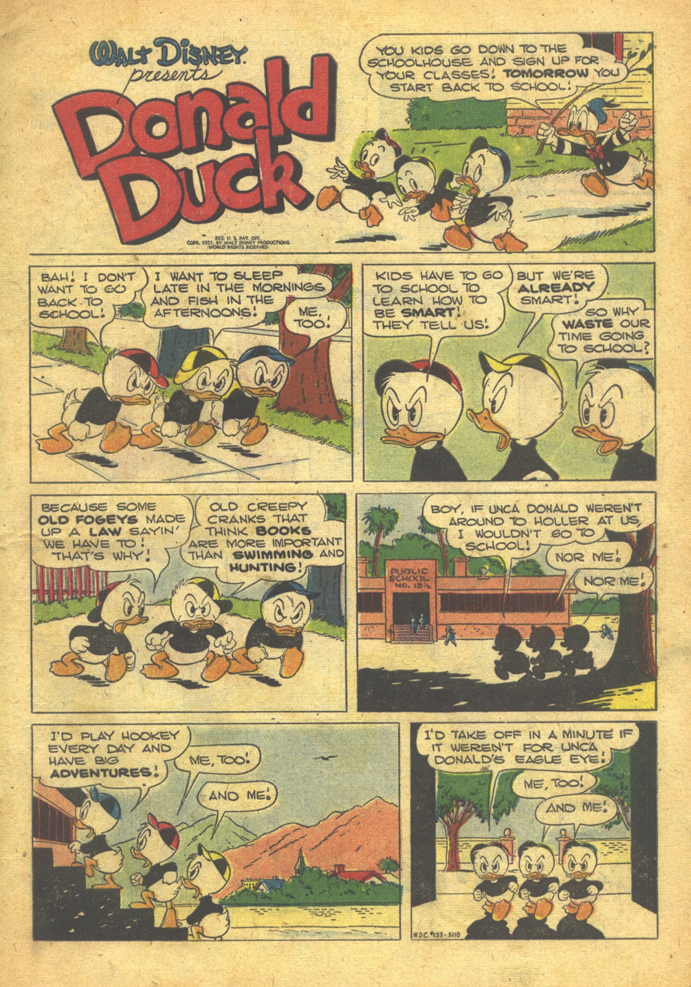 Read online Walt Disney's Comics and Stories comic -  Issue #133 - 3
