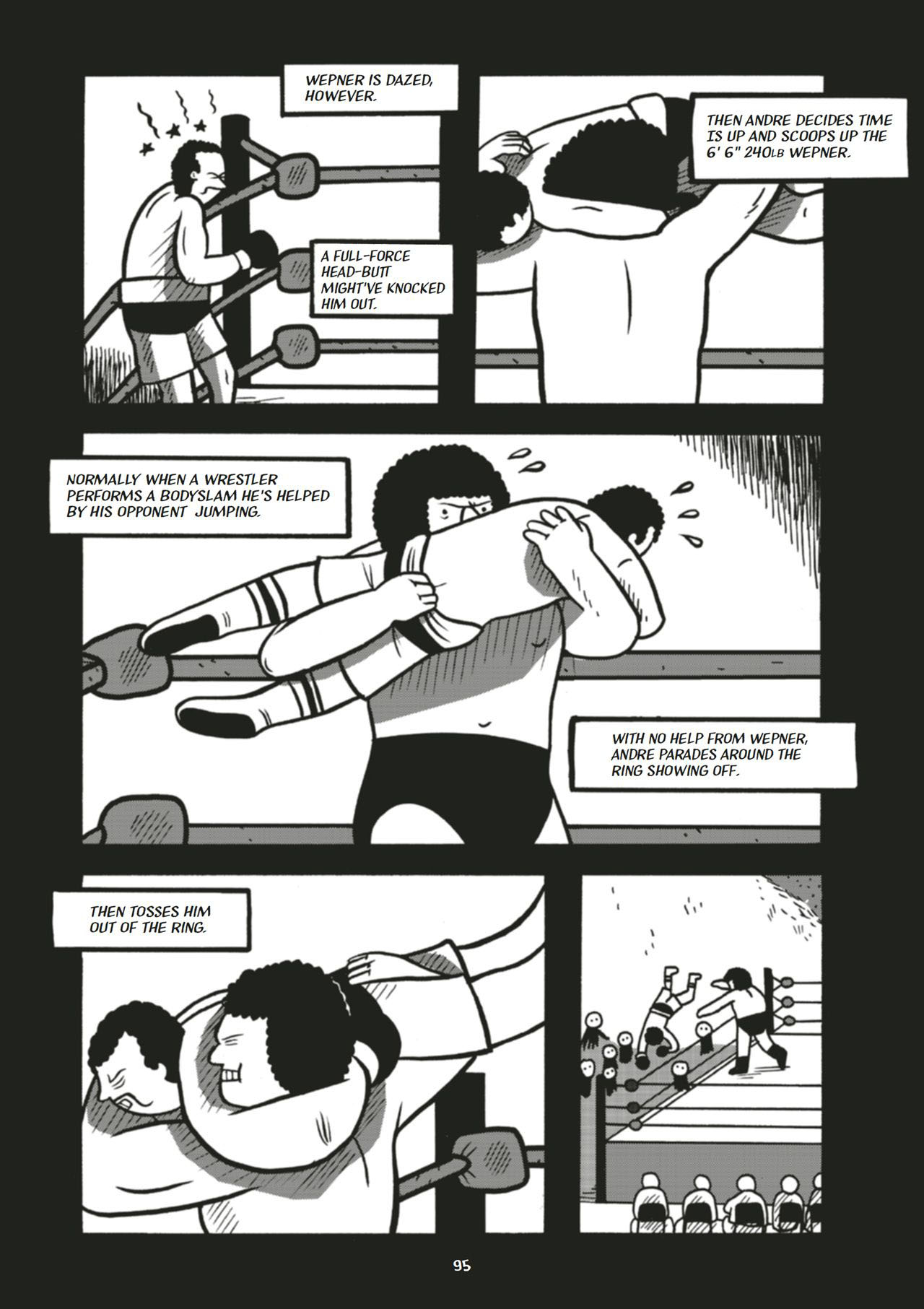 Read online Andre the Giant: Life and Legend comic -  Issue #1 - 95