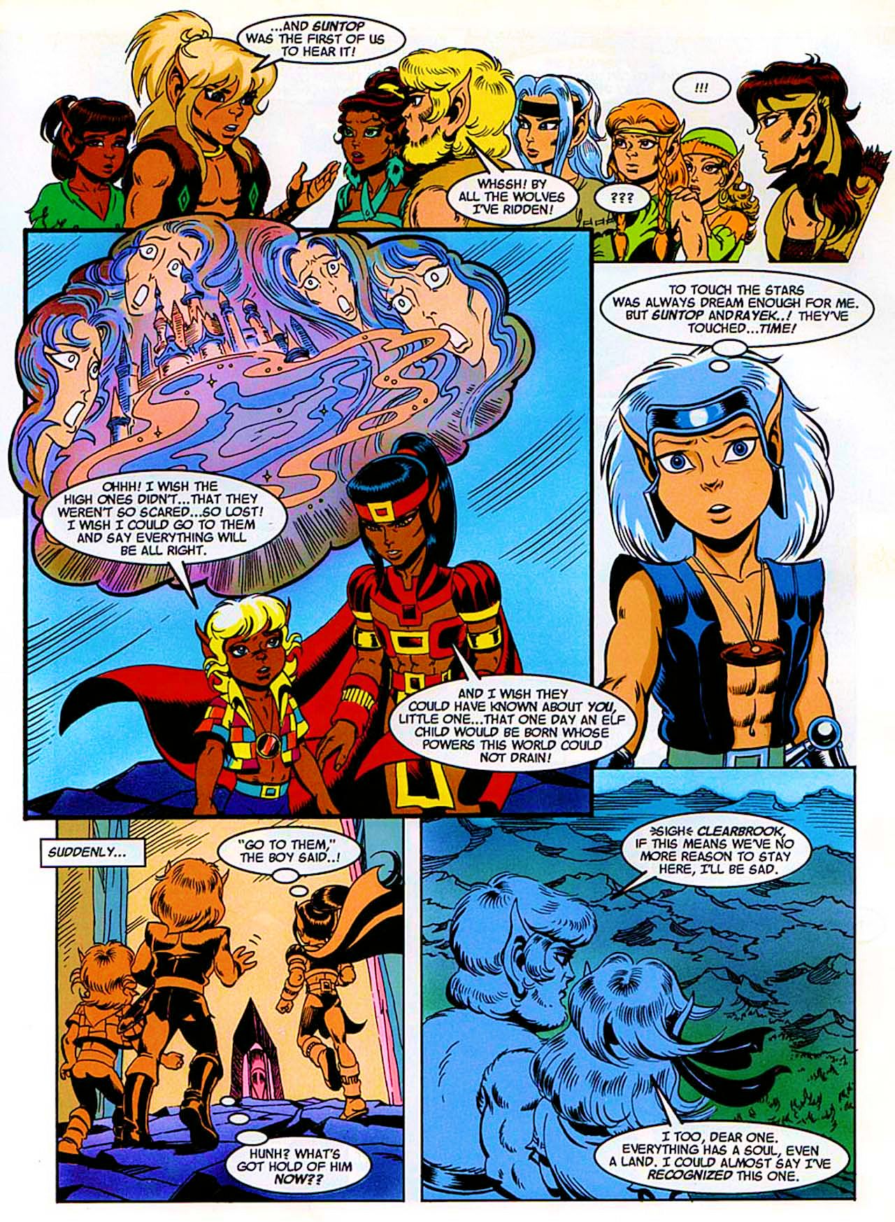 Read online ElfQuest: Kings of the Broken Wheel comic -  Issue #6 - 10