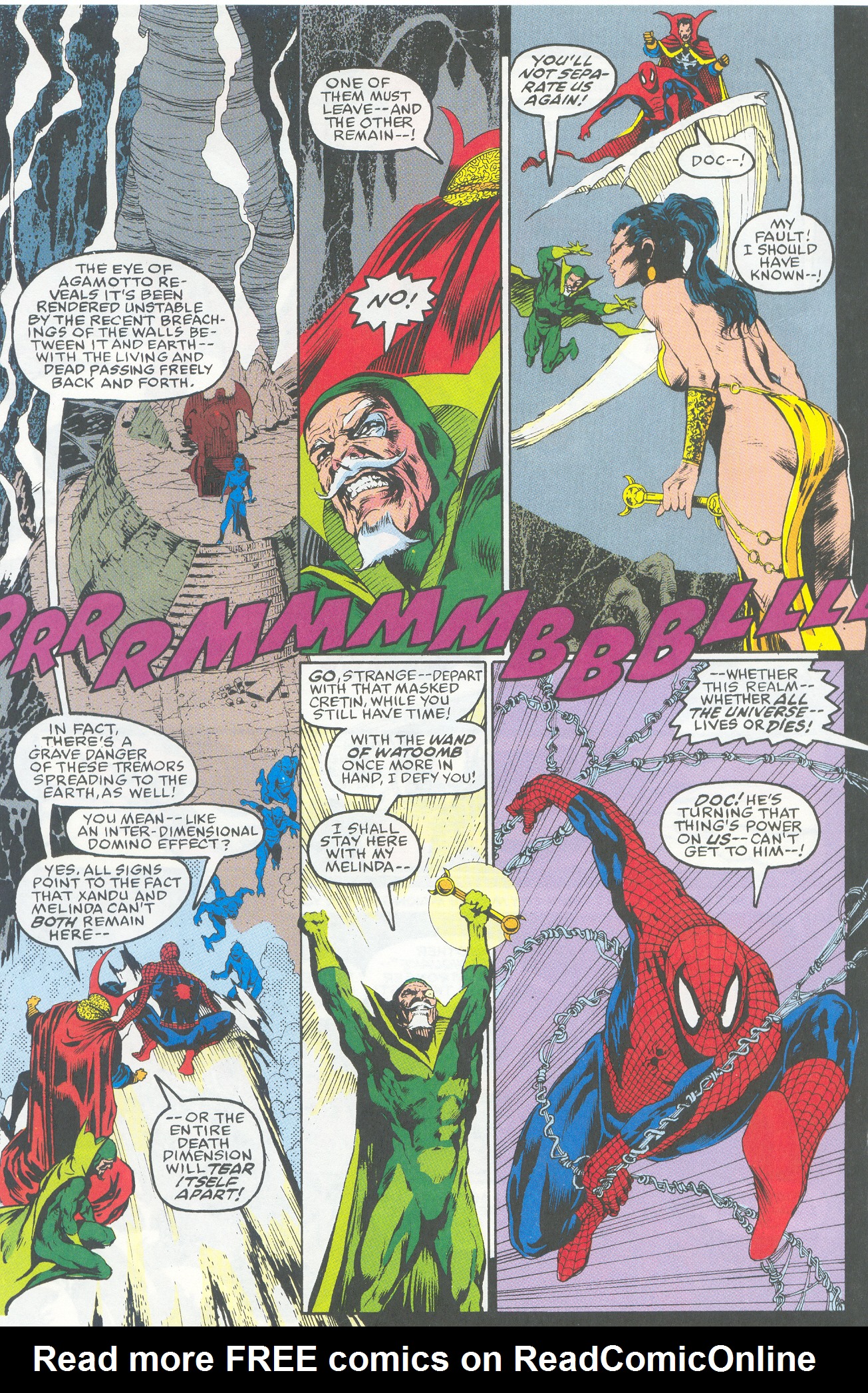 Read online Spider-Man/Dr. Strange: "The Way to Dusty Death" comic -  Issue # Full - 58