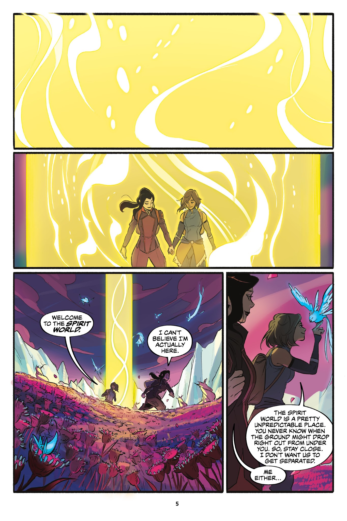 Read online Nickelodeon The Legend of Korra – Turf Wars comic -  Issue #1 - 7