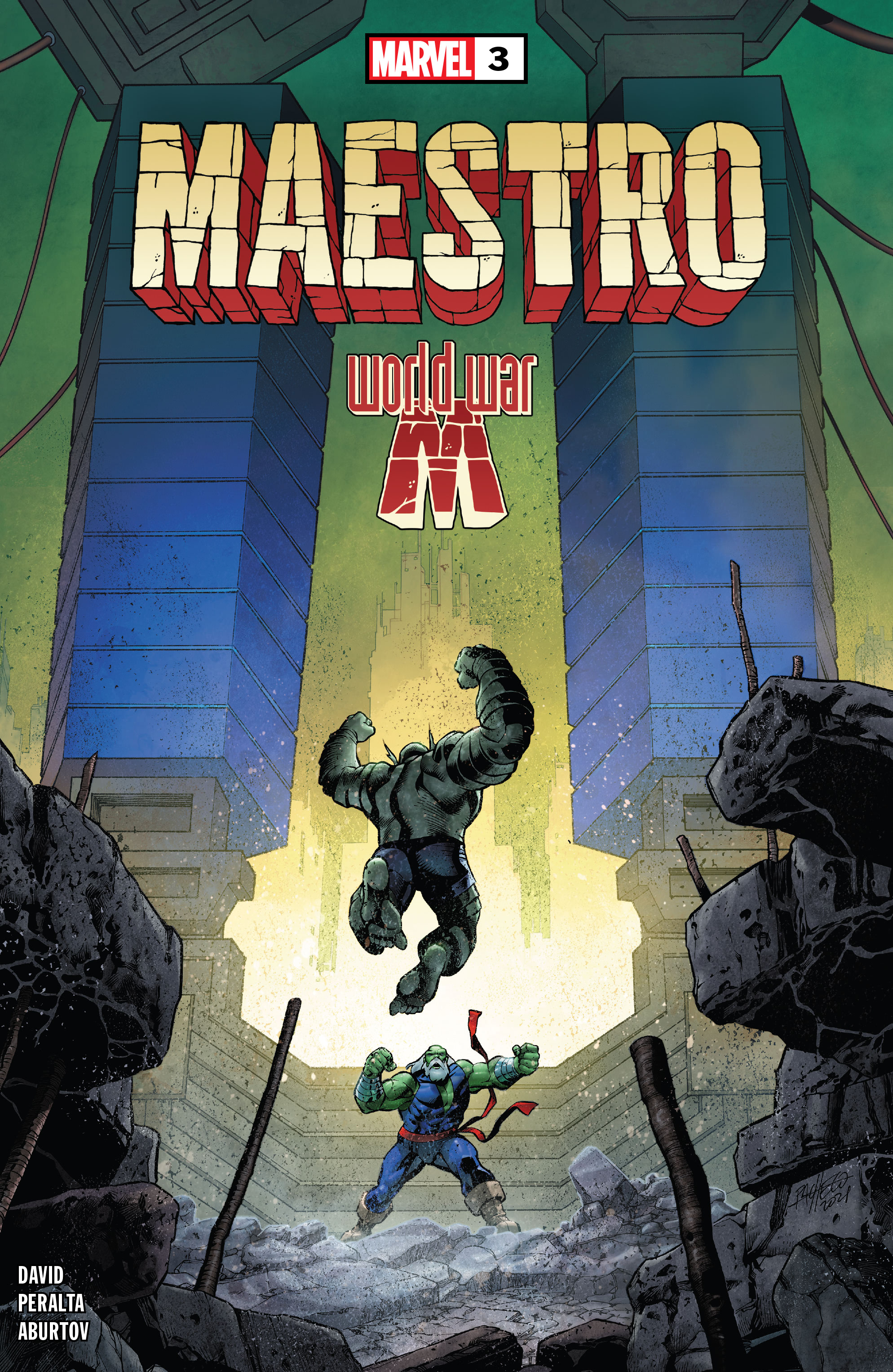 Read online Maestro: World War M comic -  Issue #3 - 1