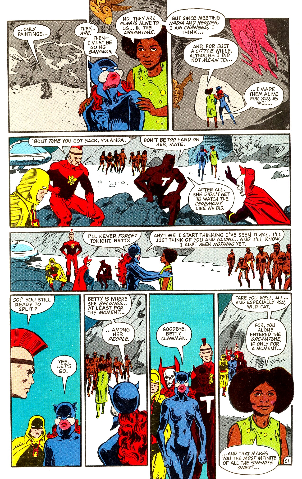 Read online Infinity Inc. (1984) comic -  Issue #47 - 23