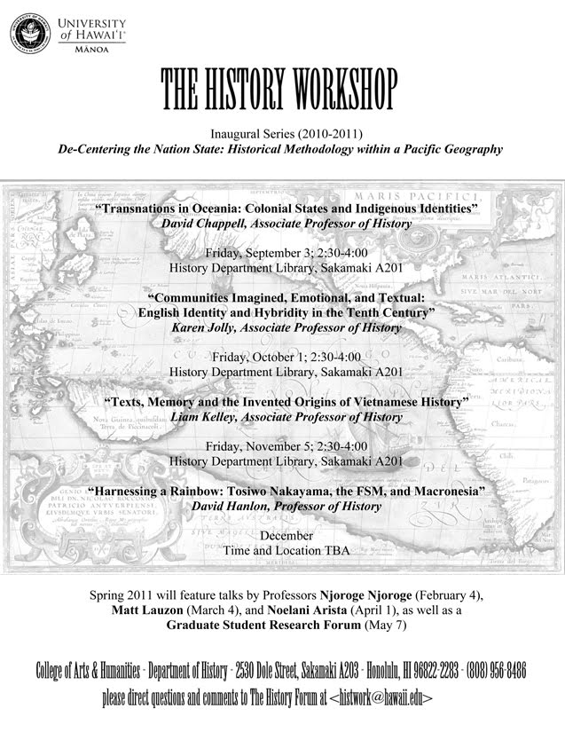 History Series. DeCentering the Nation State Historical