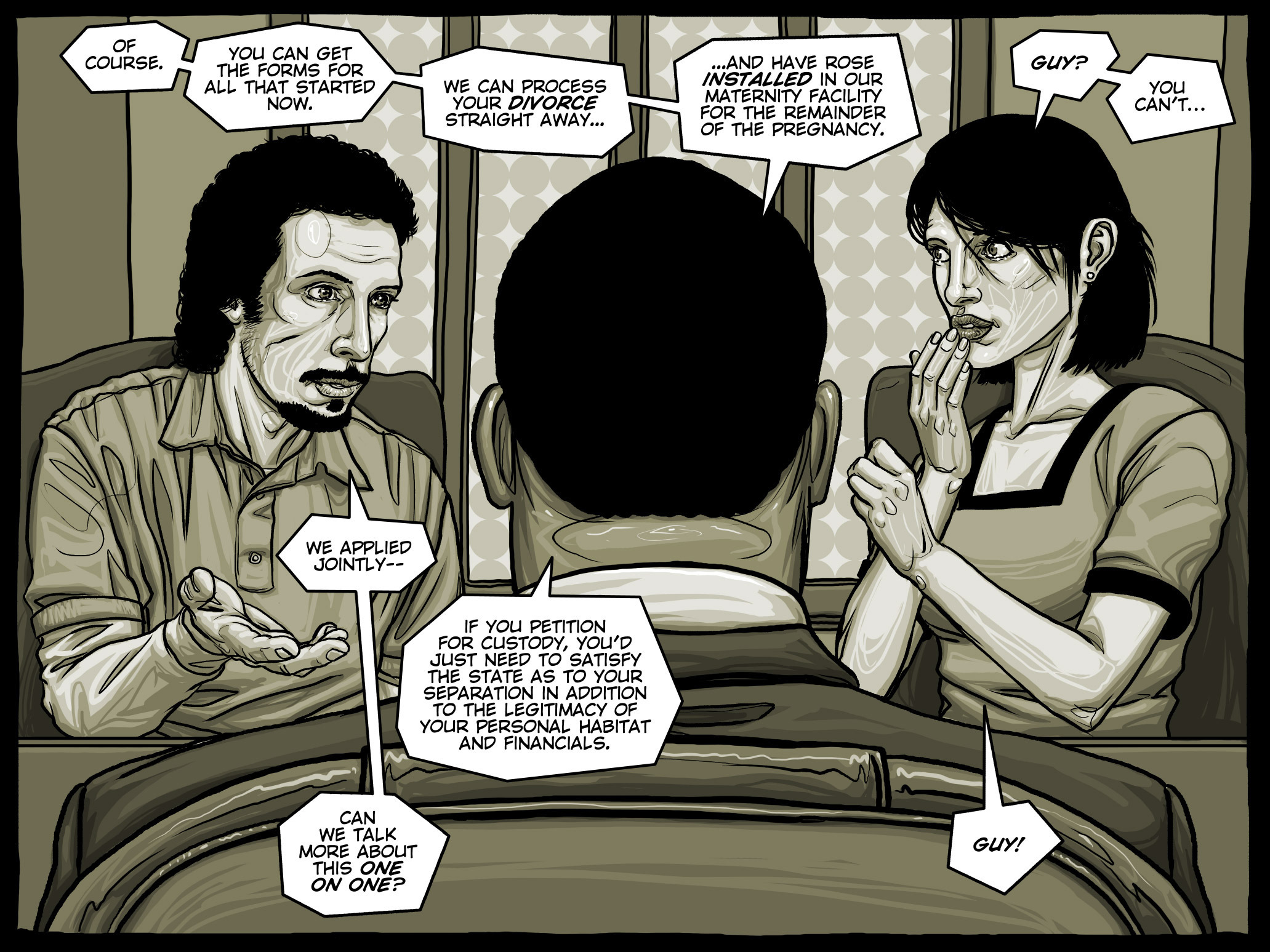 Read online False Positive comic -  Issue #3 - 51