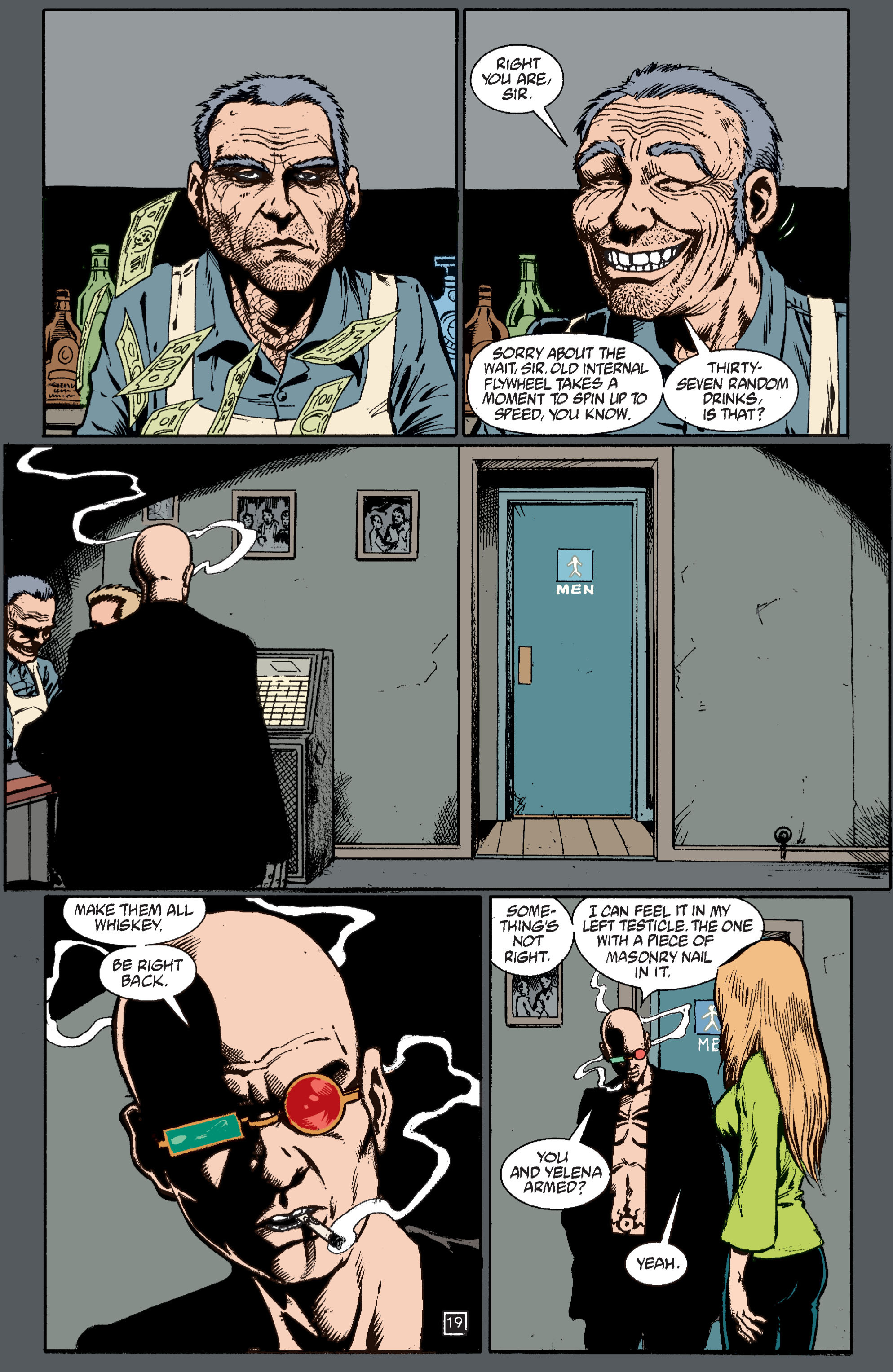 Read online Transmetropolitan comic -  Issue #37 - 20