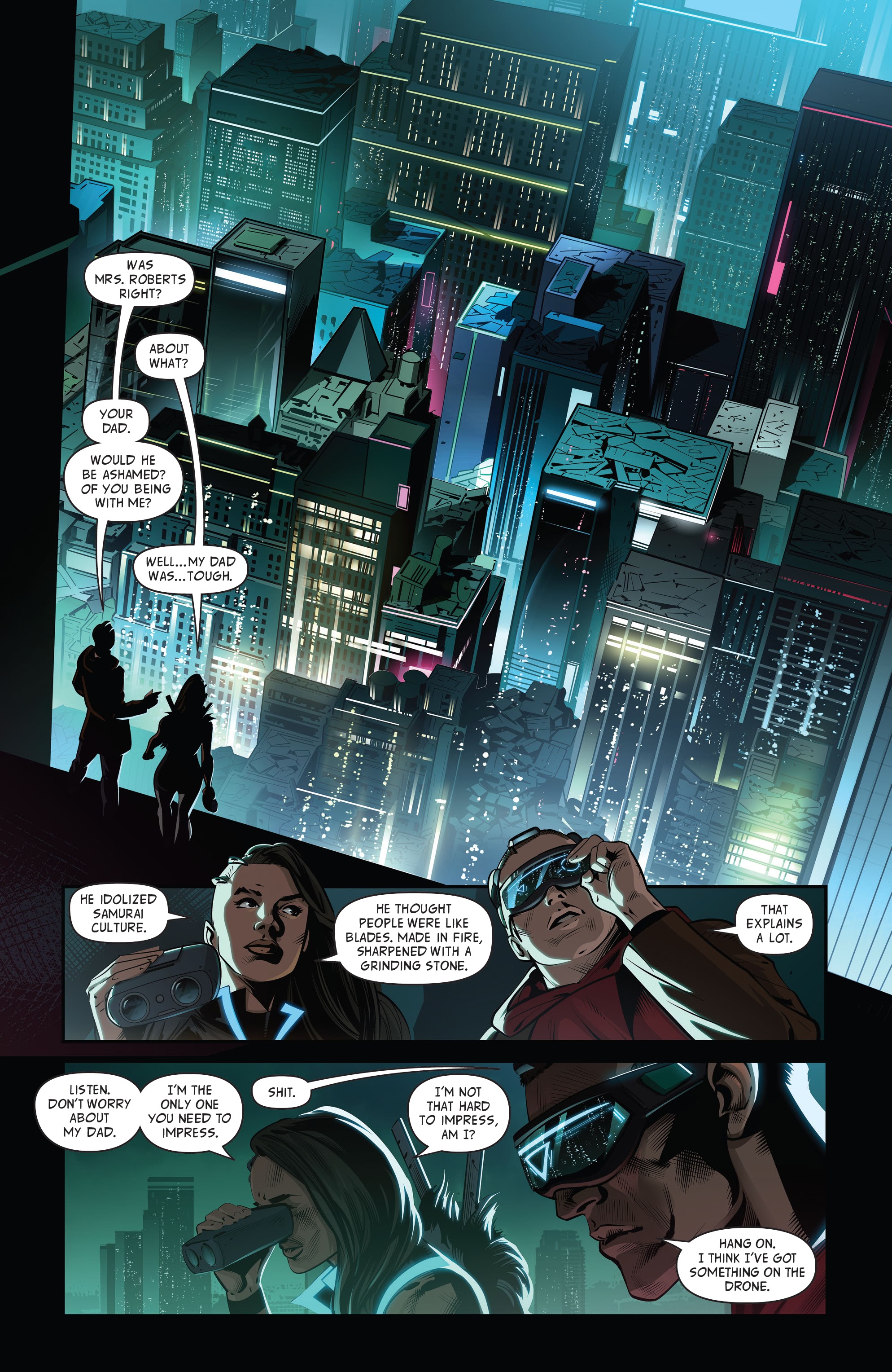 Read online Neon Future (2020) comic -  Issue #2 - 12