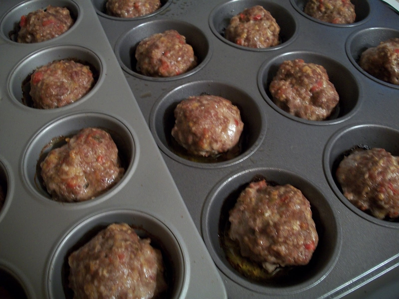 Cats, Kids and Crafts Muffin Pan Meatloaf